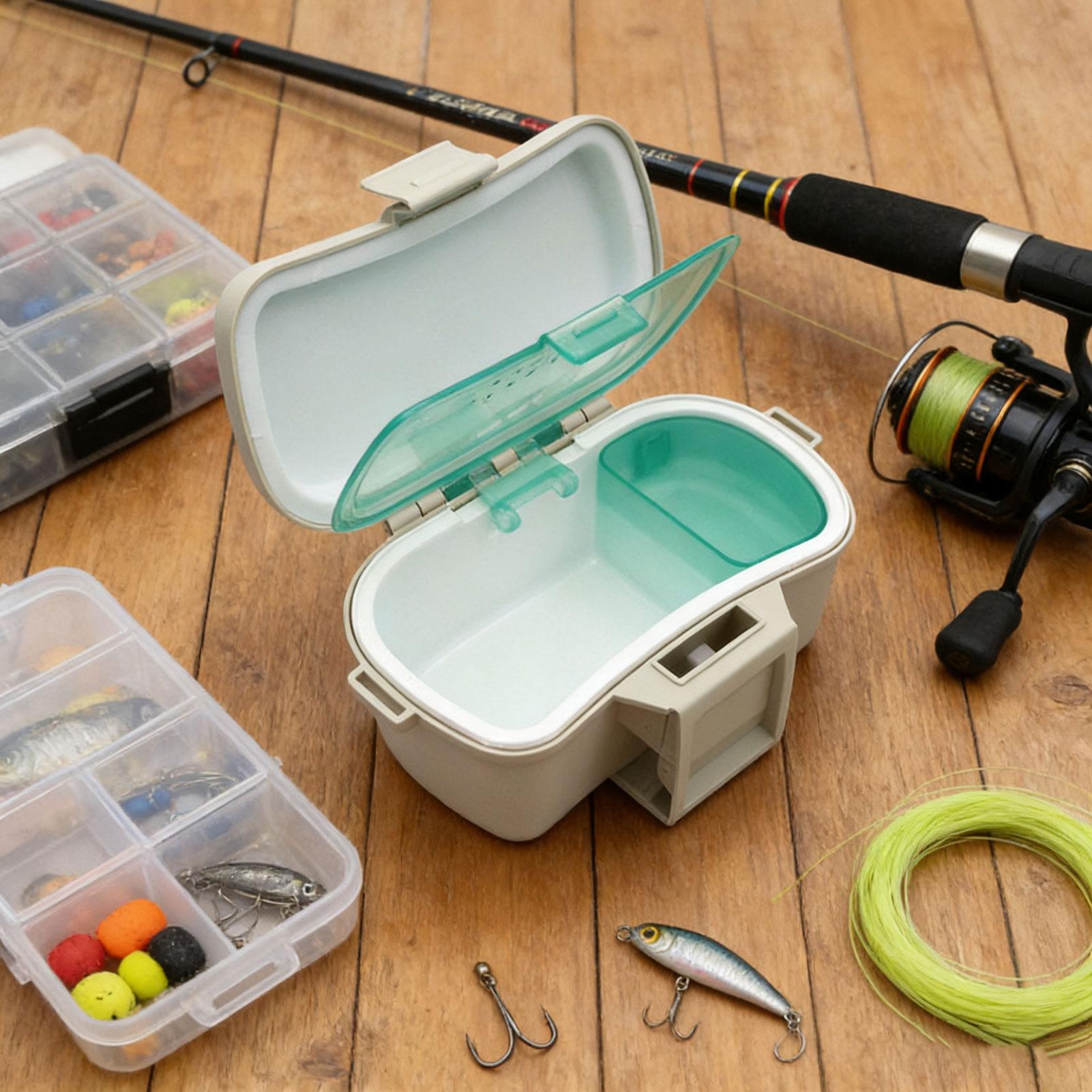 

Ізольований контейнер для зберігання дощових черв яків, портативний органайзер для рибальських снастей, приманок для човна, каяка, кемпінгу, креветок China Mainland