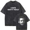 2026 Hot Sale Washed Vintage The 1975 about You Print T-shirt Being Funny in A Foreign Language Album Tshirt Men Women Hip Hop Casual T Shirt