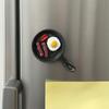 Simulated Egg Refrigerator Magnet Resin 3D Egg Decorative Fridge Magnet Memo Notes Po