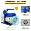 Vacuum Chamber with Pump Vacuum Chamber Kit 5 Gal 5CFM 1/3HP Single Stage