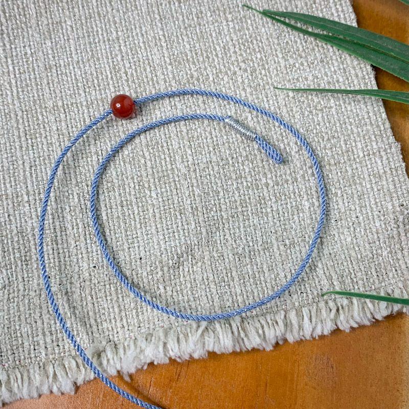 DIY Extremely Fine 1mm String Lucky Beads Anklet Carrying Strap