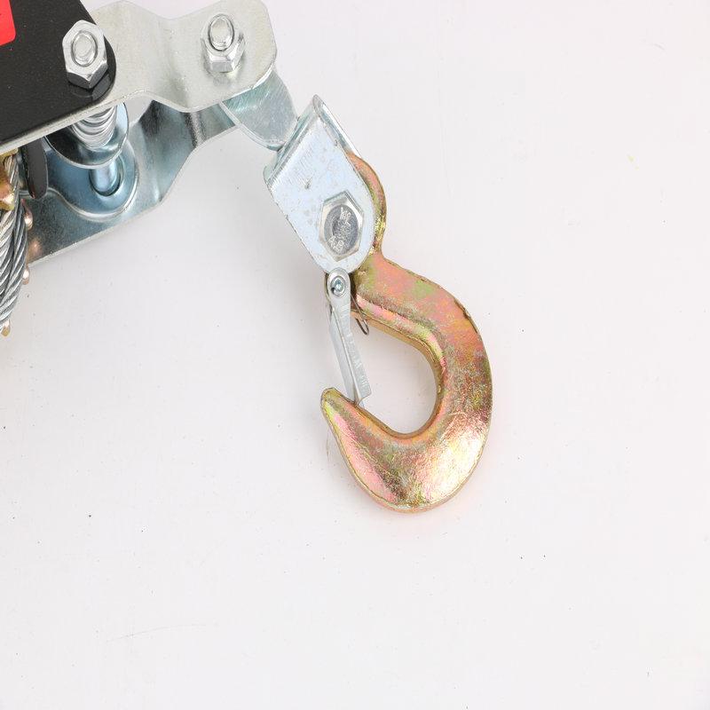 Multi-function Ratchet Hand Lever Binder - Steel Wire Rope Tightening Tool with Double Hook.
