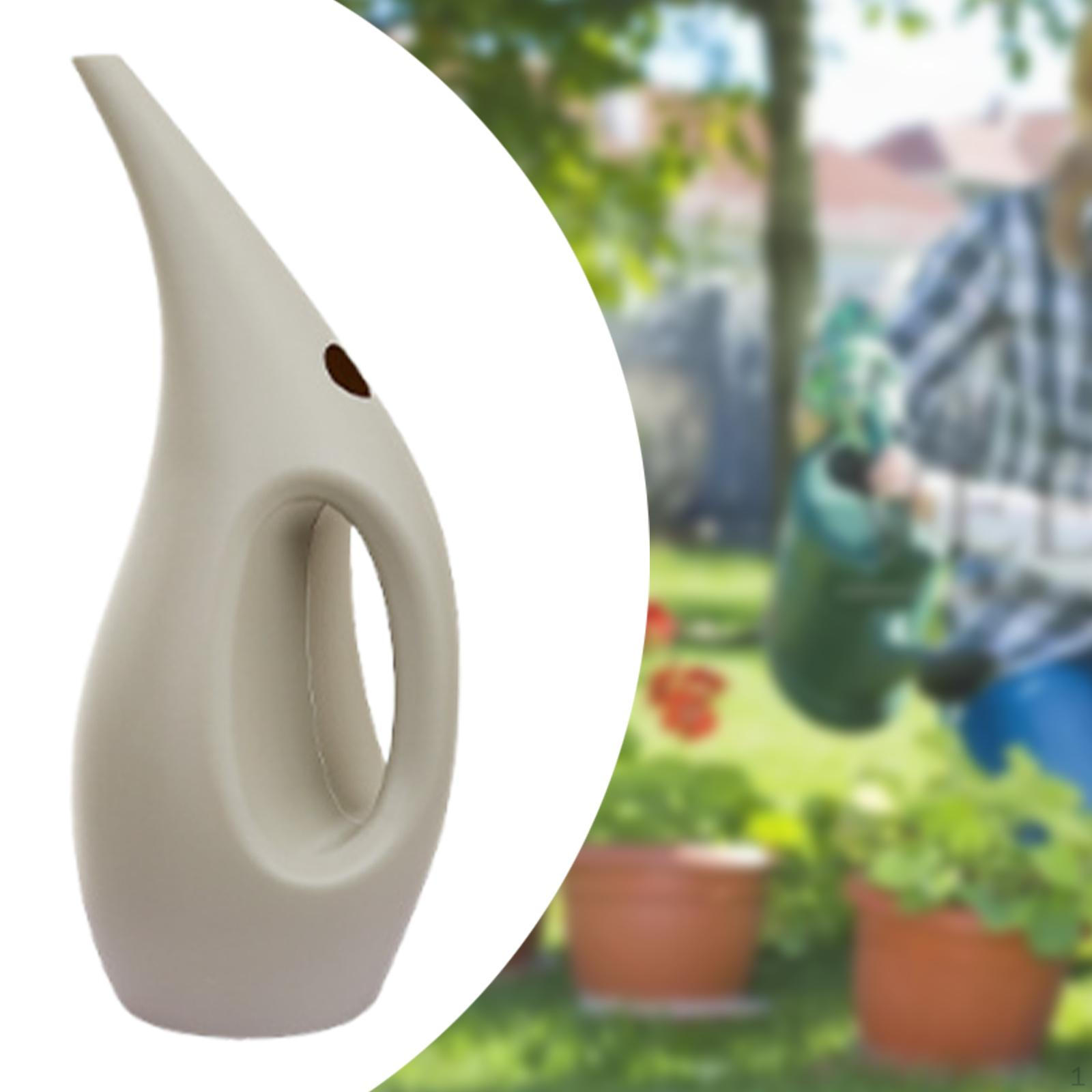 

Лейка с длинным носиком Удобная Уникальная Практичная Садовый инструмент для полива Горшок 1.5L светло-серый