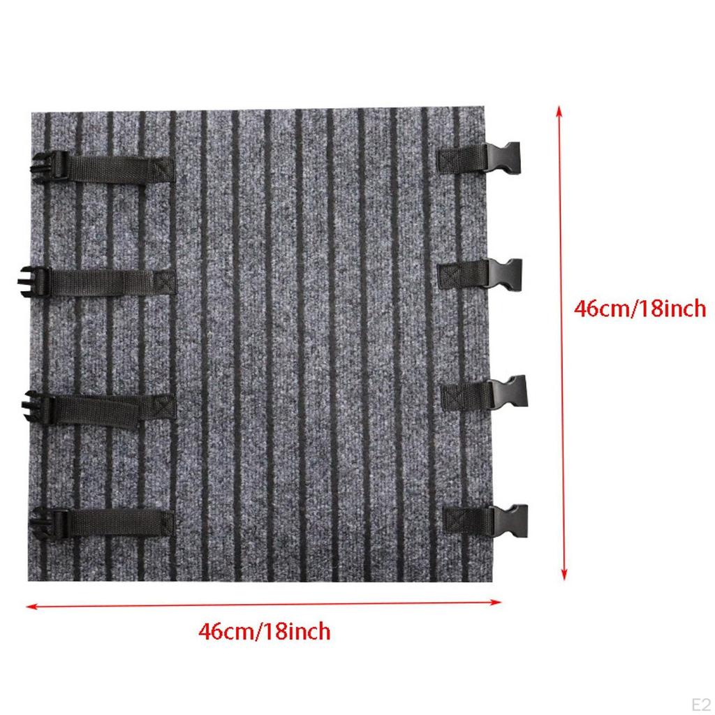 Wohnmobil Stufenabdeckung Treppe Rutschfester Teppich Schutz Verstellbare Teppichmatte für