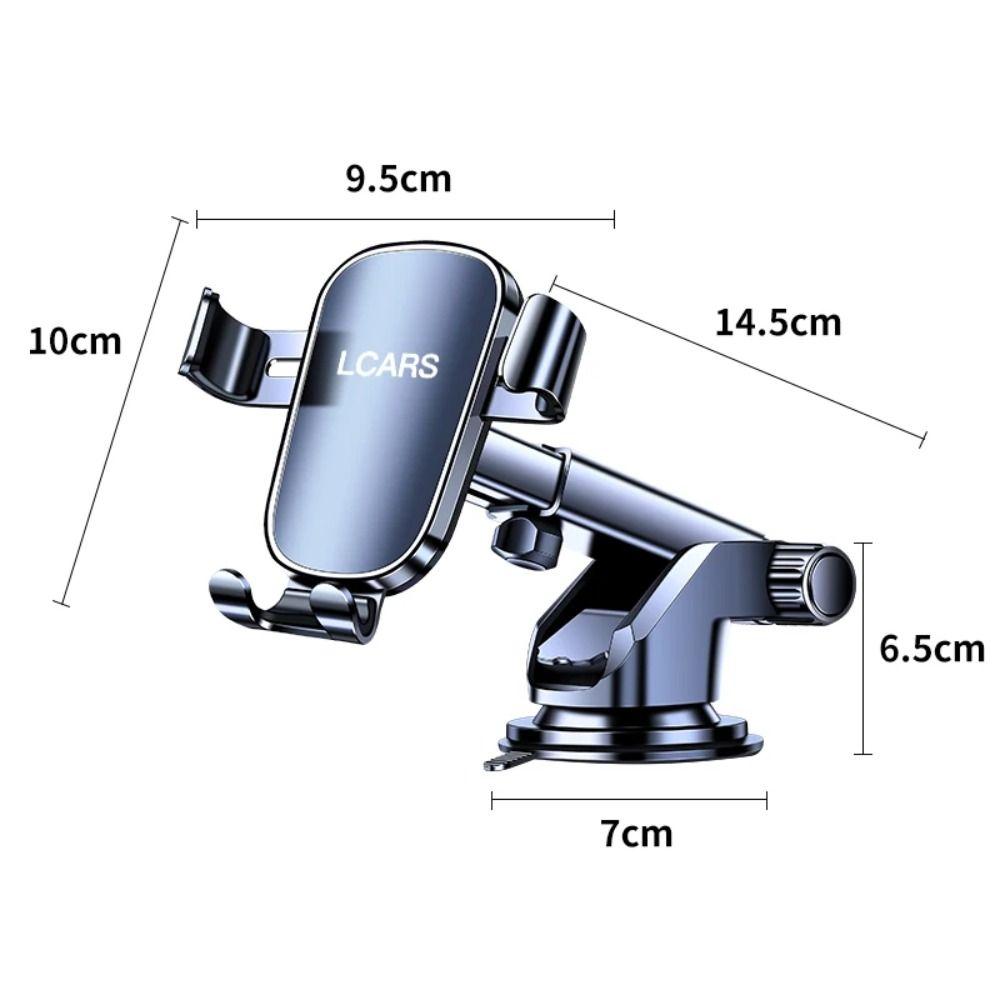 360 Degree Rotating Mobile Phone Holder Console Clip Car Navigation Bracket  Lazy People