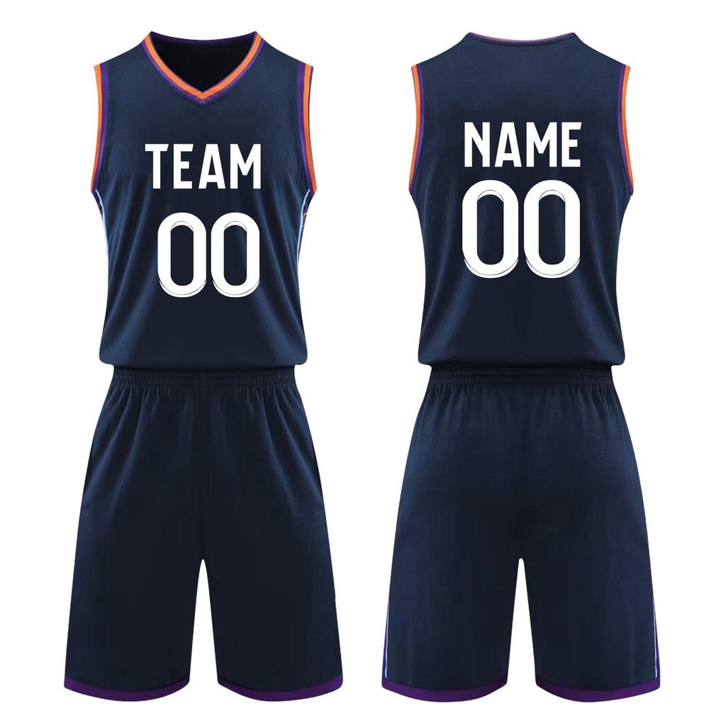 Herren Basketball Trikot Set Ärmellos V-Ausschnitt Uniformen Leichte Athletische Sportbekleidung Trainingsoutfit