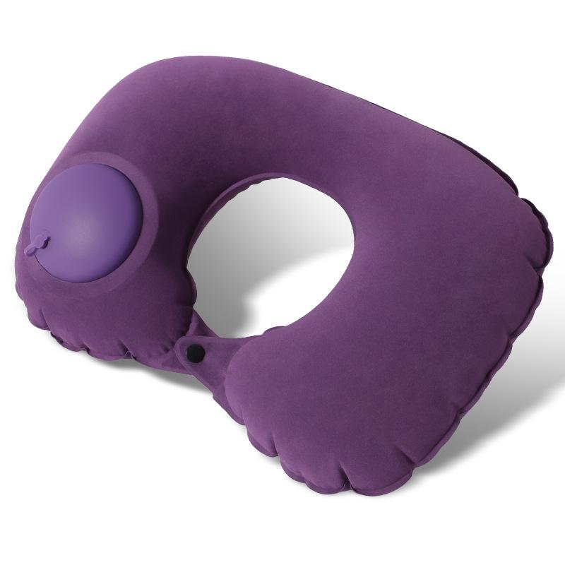 

Automatic Inflatable U-Shaped Neck Pillow for Travel - Portable Airplane & Outdoor Comfort Pillow
