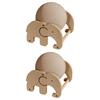 Rabbit Scratching Ball Portable Scratch Board Sisal Rope Bunny Claw Scratcher for Bunnies Kitty Chinchilla Small Animals Rabbits