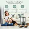 4.5L 5V Pet Feeder Timing  Vioce Smart Automatic Dog Pet Feeder For Cats Dog WIFI APP Intelligent Dry Food Dispenser Dog Bowl