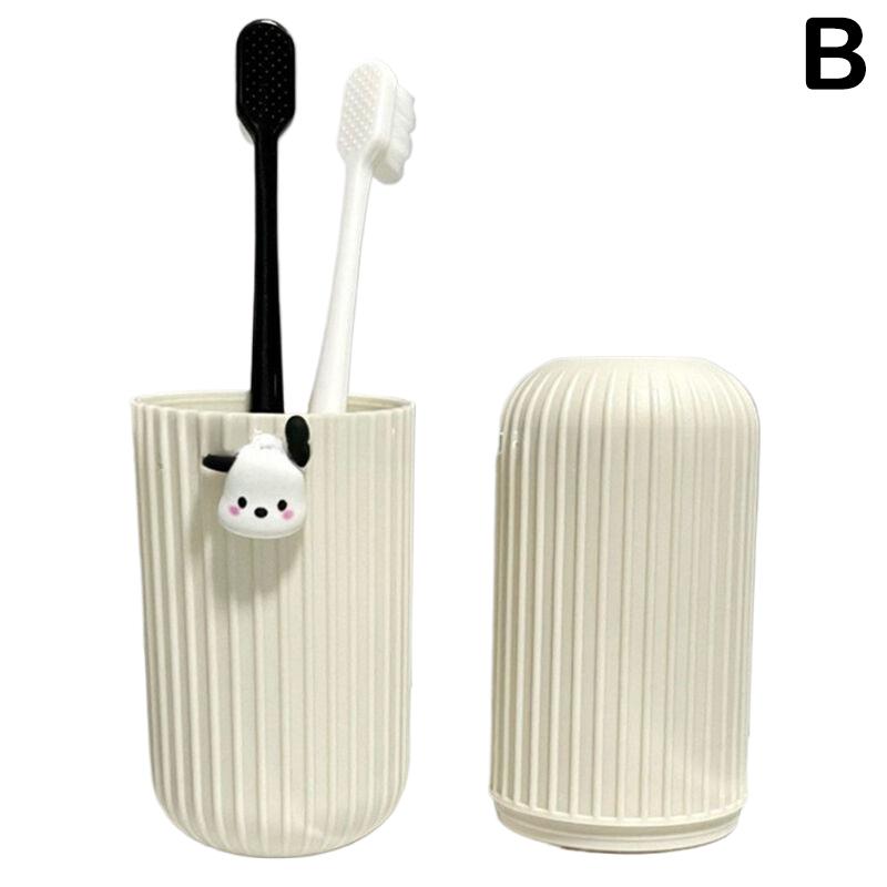 

Стаканчик для полоскания рта Каваи Санрио Милый Аниме Портативный Дорожный Футляр для Хранения Зубной Щетки Сладкий Мультяшный Подарок на День Рождения