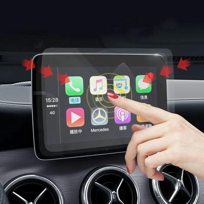 Für Mercedes-Benz E-Klasse C-Klasse A-Klasse S-Klasse GLA GLC A80 Navigation Nano gehärteter Film Displayschutzfolie