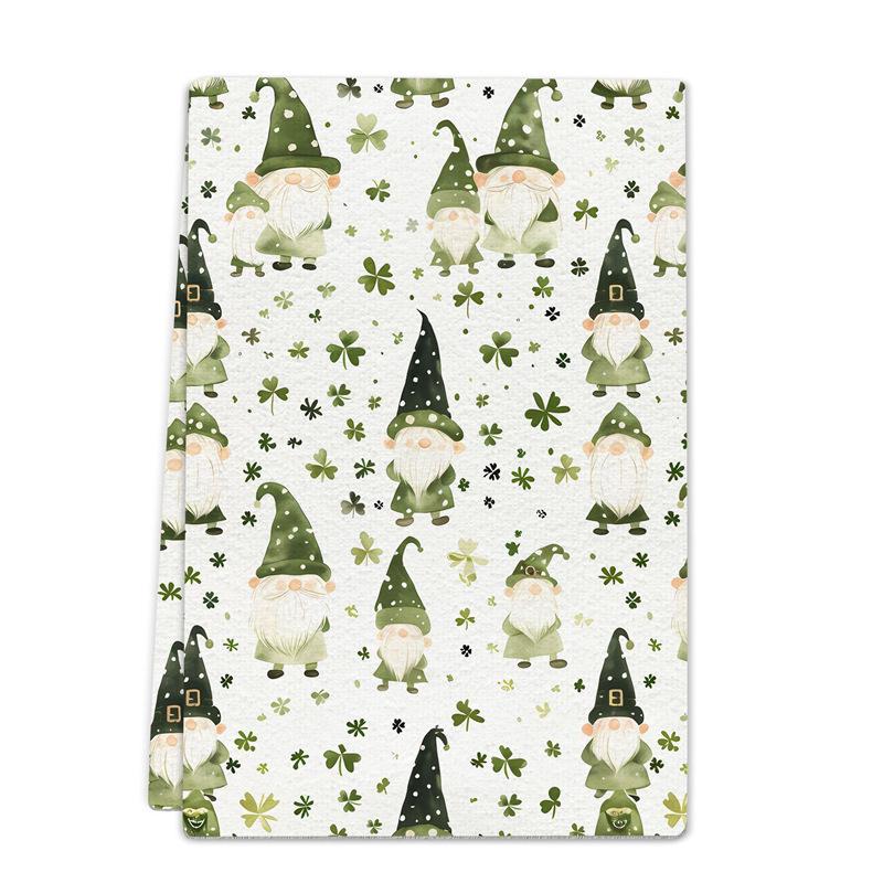 JIT Dropshipping Thanksgiving & Halloween Microfiber Kitchen Towels - Holiday Decorative Dish Towels