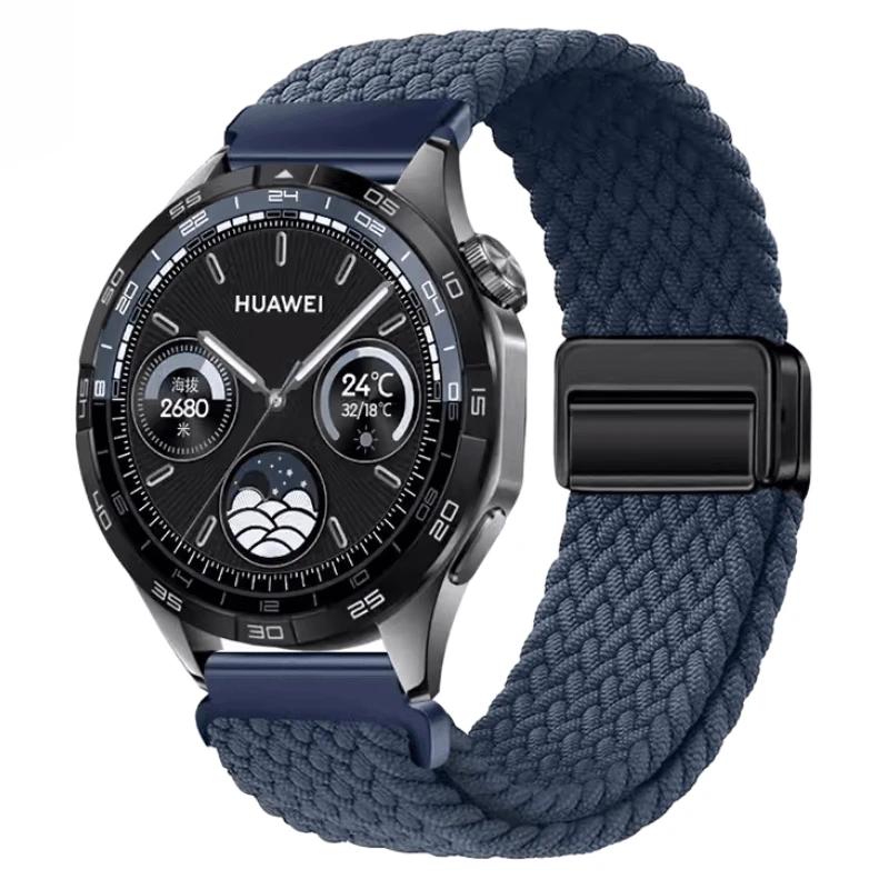 Nylon Band for Huawei Watch 5/GT5 Pro/GT5/4/3 46mm Sport Wristband for Amazfit Balance 2 1/Bip 6 5/GTR 47mm/GTS 4/Active 2 Strap