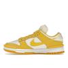 Nike Dunk Low Twist Vivid Sulfur Women Sneakers Yellow Coconut-Milk White DZ2794-100