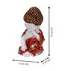 Handcrafted Baby Buddha Statue, for Home Decor, Decorative Gifting Items, Home & Office Feng Shui Items for Home - Marble Peach