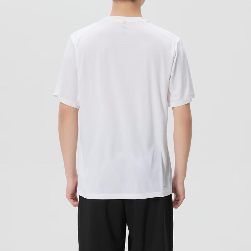 Adidas Round Neck Breathable Quick-Dry Sports Short Sleeve Running T-Shirt Men Tops KU8713