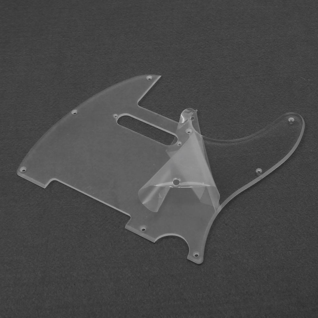 FLEOR 1 ks 8 otvorů TL elektrická kytara Pickguard Kryt proti poškrábání S šrouby pro pickguard