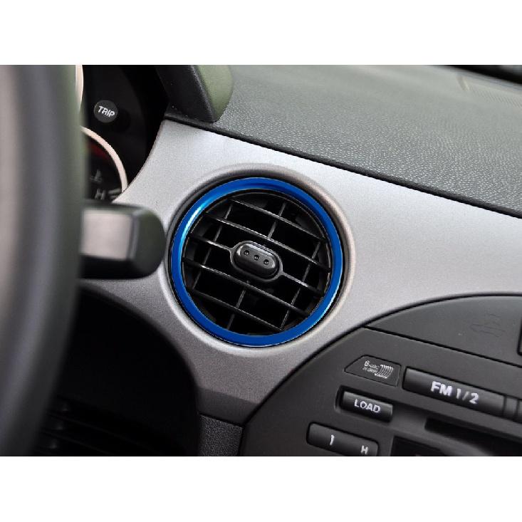 Car Dashboard Air Conditioner AC Vent Outlet Ring Trim For Mazda MX-5 MX5 RF ND 2009-2015 Car