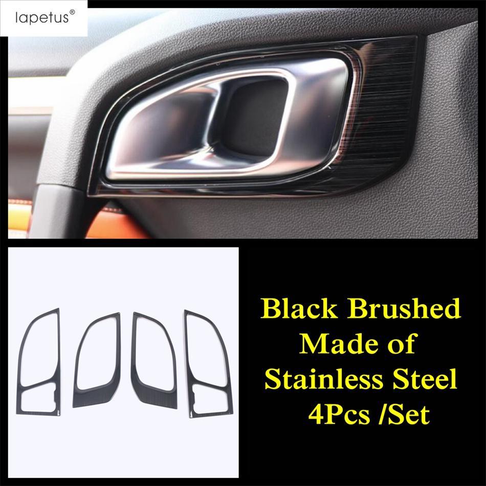 Для Haval Dargo   Аксессуары Декоративная Панель Рамка Чаши Ручки Внутренней Двери Автомобиля Накладка Комплект из Нержавеющей Стали для Салона Black Brushed