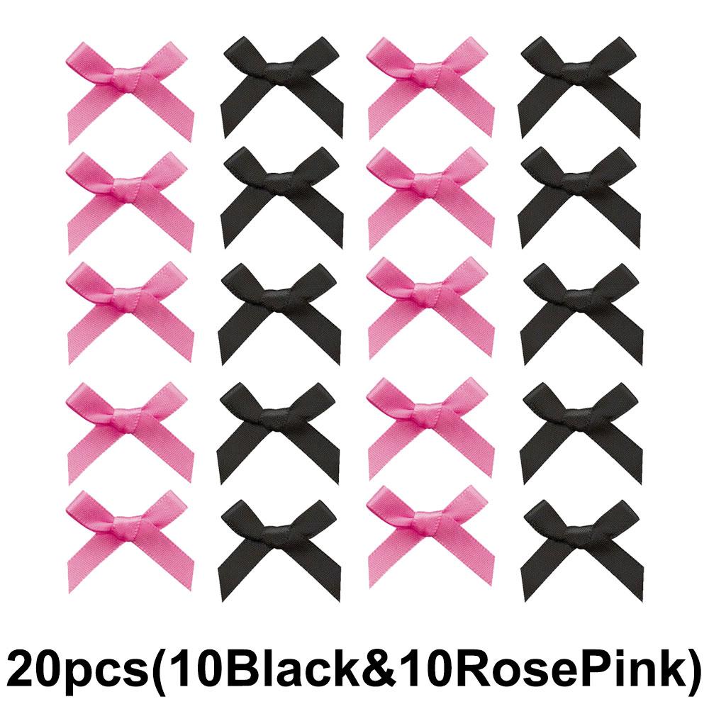 8/20pcs Ballet Style White Butterfly Hair Clips Women Mini Ribbon Bow Accessories Sweet Lovely Hairpin Girls Fringe Side Clips