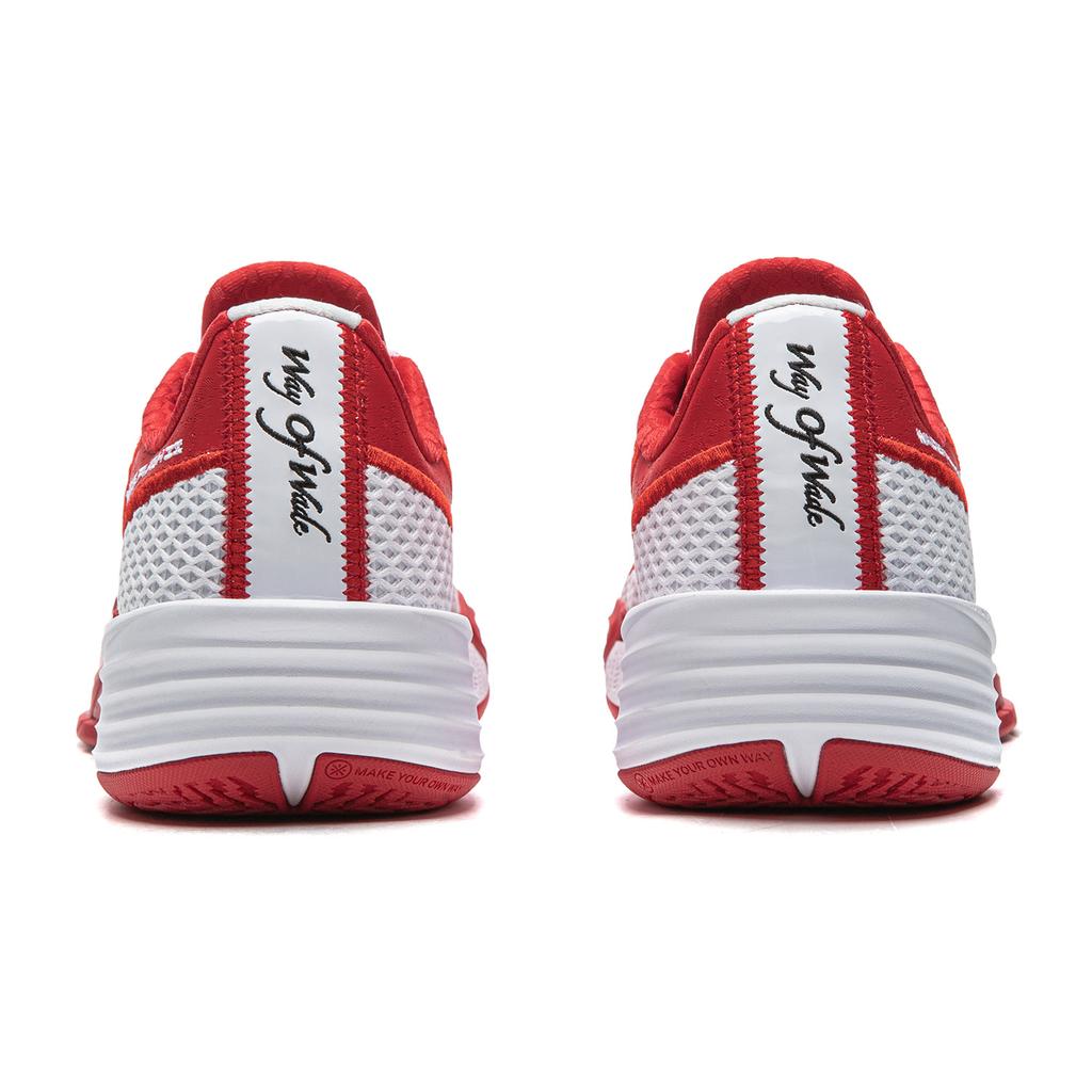 Li Ning Wade Lightning 2 Basketball Shoes Men Sneaker Red White ABPV013-5