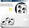 Bling Diamond Glass Camera Lens Protector Case for IPhone 14 15 13 16 Pro Max Plus 12 Mini IPones 16Pro IPhone16 Bumper Cover