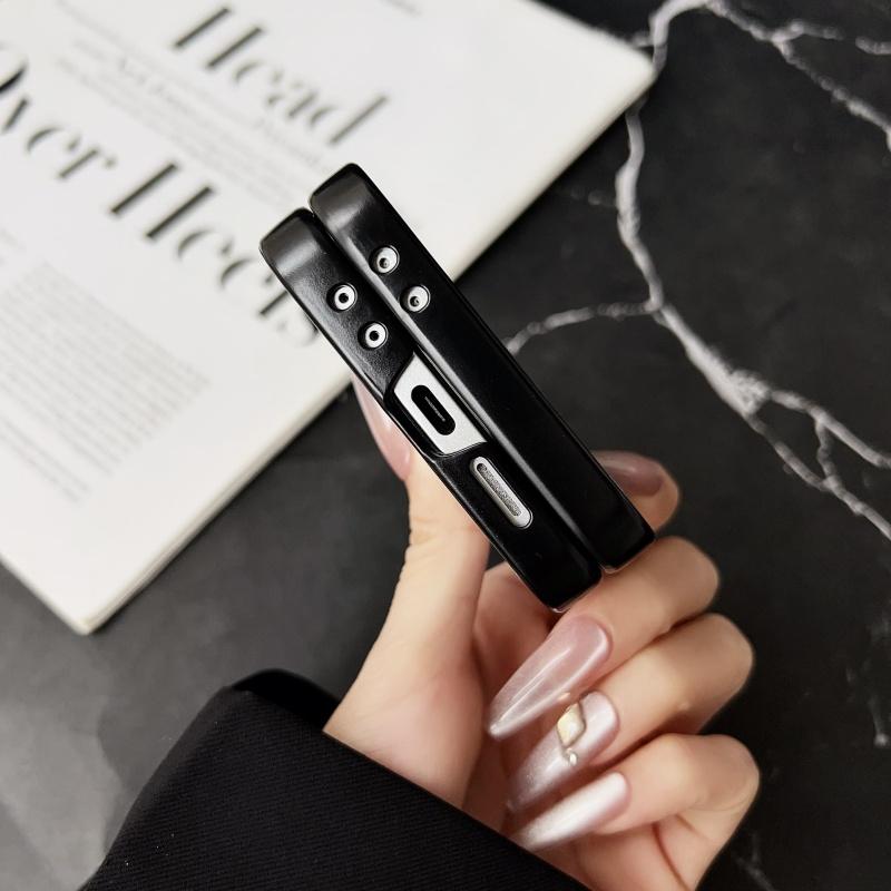 Fashion Ring Holder Bracket Magsafe Case for Samsung Galaxy Z Flip 6 5 4 3 Flip6 Magnetic Wireless Charge Stand Shockproof Cover