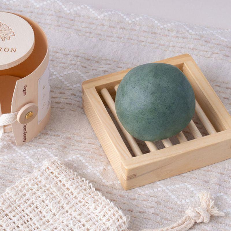 Erigeron All-in-One Vegan Beauty Ball Shampoo Bar - Hemp Seed Hemp seeds_120g