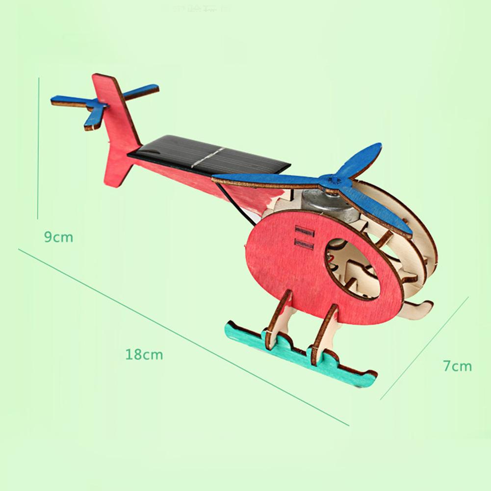 DIY Mini Solar Airplane Model Assemble Kit Mini Teaching Learning STEM Project Science Education Aid Gift for School Lab Gifts