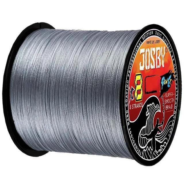 8X Japan Braided Polyethylene Fishing Line - Multi-Filament, Speckled, 100M/300M/500M for Fly, Sea, Saltwater, & Freshwater