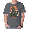 Unisex Crew Neck T-Shirt Ramen Kaiju Graphic Short Sleeve Casual Tee