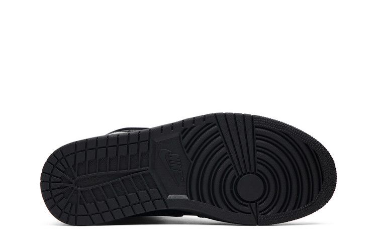Women's Sneakers Nike Jordan 1 Mid SE Triple Black Patent (Women's) Black/Black-Black-Black