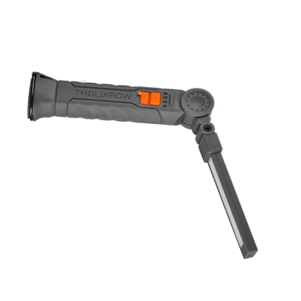 360 Degree Rotating Handheld Flashlight Multi-function LED Work Light with Magnetic Bottom