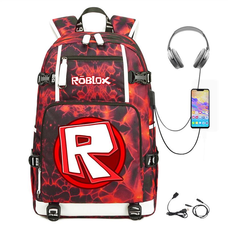 Hot Selling Game-Themed Outdoor Travel Bag Large Capacity with USB Hiking Backpack