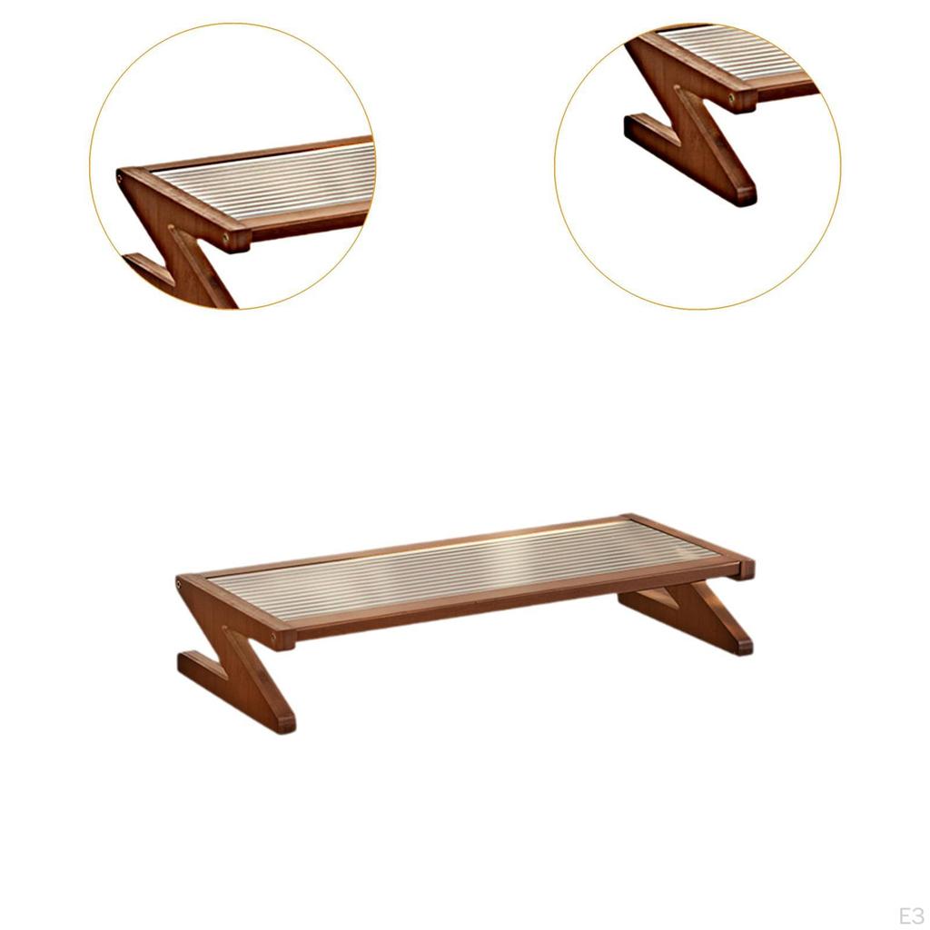 Desktop Computer Monitor Stand Riser Organizer Multipurpose for Desk Organization Ergonomic