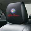 Anti-dust Car Headrest Cover Neck Pillow Case for Alfa Romeo Giulia GT 147 155 156 159 Mito Giulietta Stelvio Brera 166 Interior def789