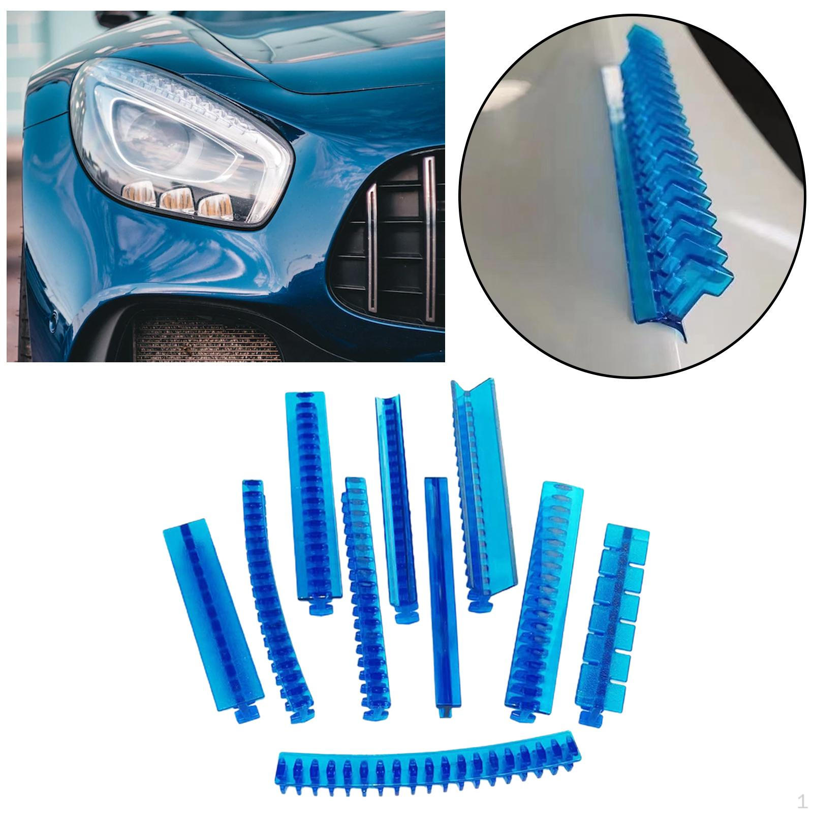 

10x Paintless Glue Puller Tab Kits Dent Repair Removal Tool for Automobile Refrigerator