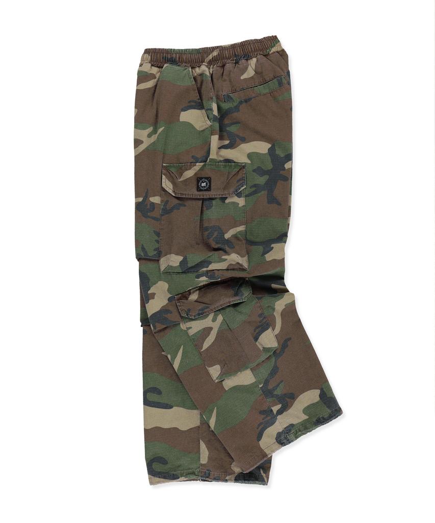 BROWNBREATH Double Pocket Pants - Khaki