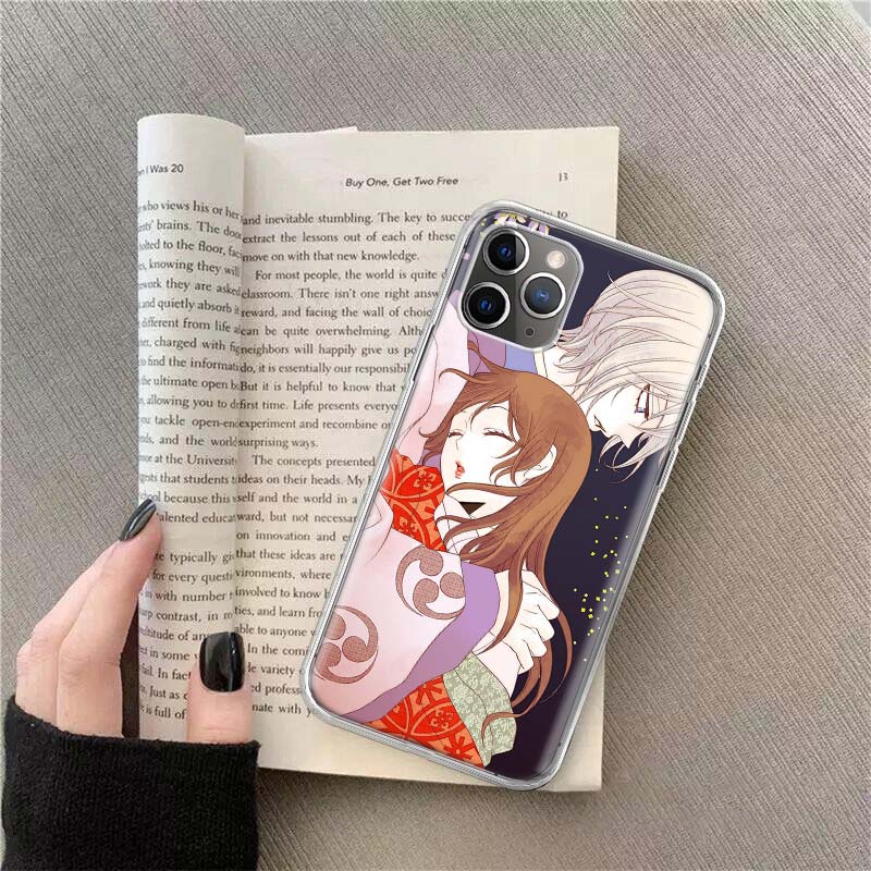 Anime Kamisama Love Kiss Handy Für Apple Iphone 12 13 Mini 15 Pro Max 11 Pro 14 Plus 16 Pro Max 16E Hülle Schale Abdeckung Klar TPU