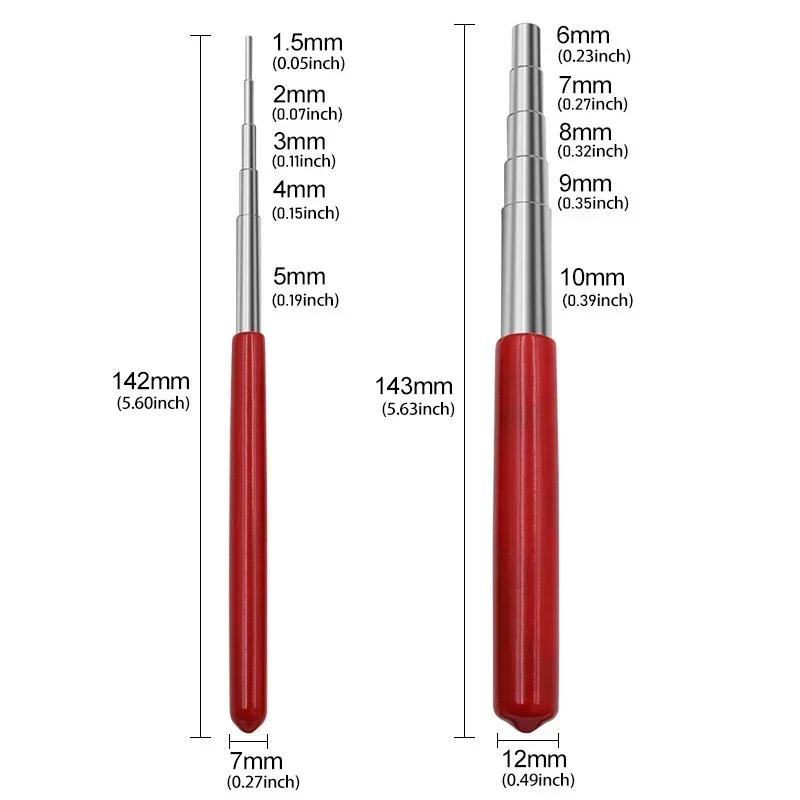 Coil Fixture Stainless Steel Coil Fixture Solid Wire Rod Winding Tool DIY Jewelry Making