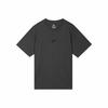 Men's Gray Retro Logo Print Short-Sleeve T-Shirt
