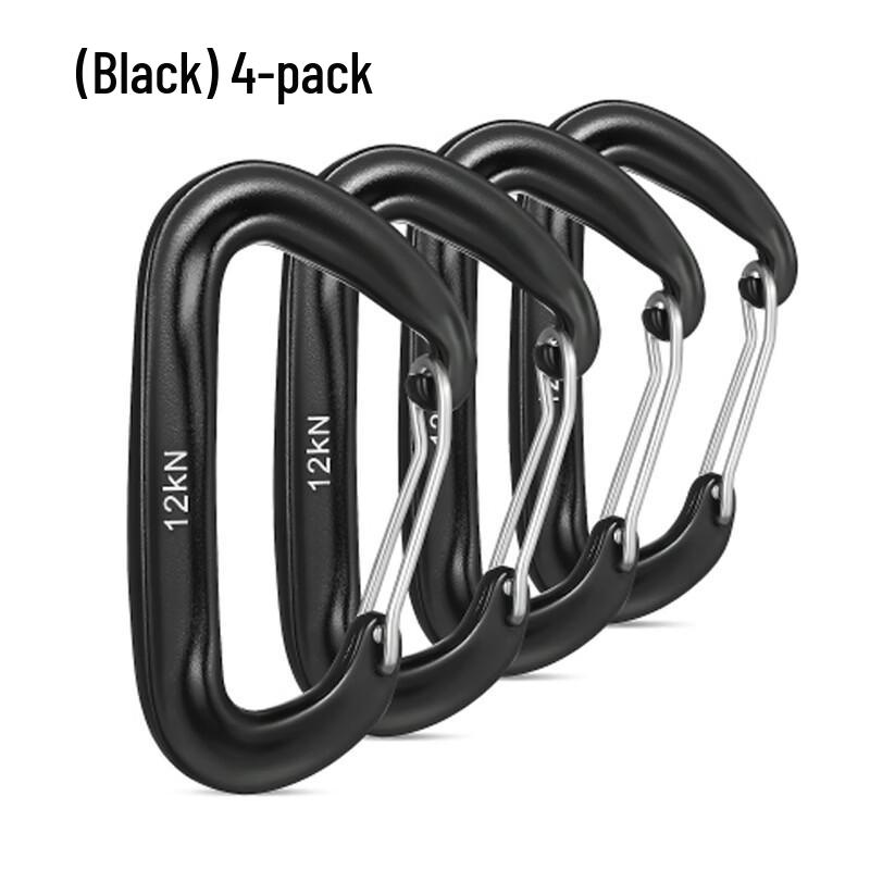 

Brangdy D-Type Steel Carabiner Clips