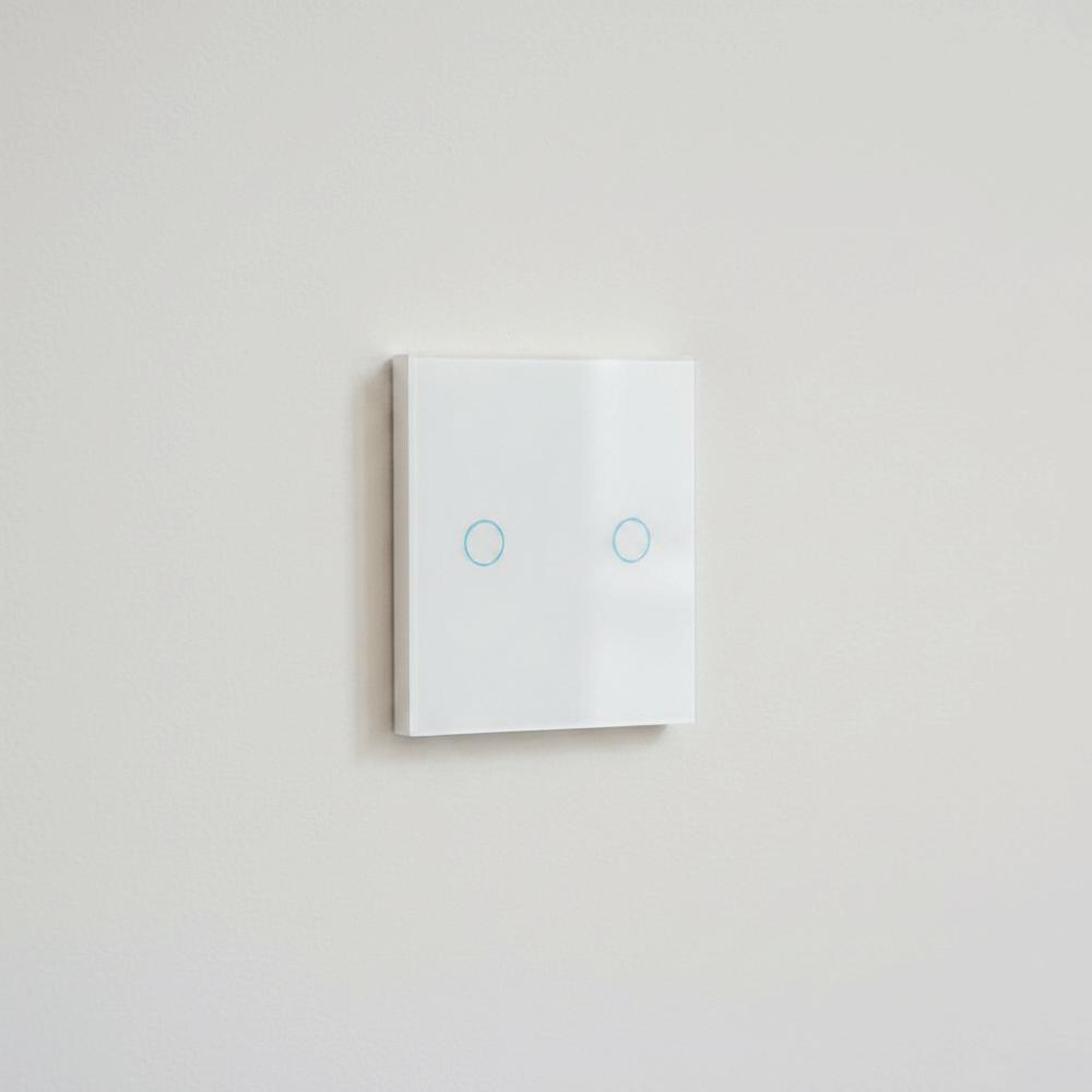 1/2/3 Gang Wall Light Switch Glass Panel Touch Panel Switch Smart Switch  Lighting Control