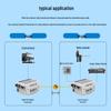 Boyang Bidirectional RS232 Fiber Optic Extender