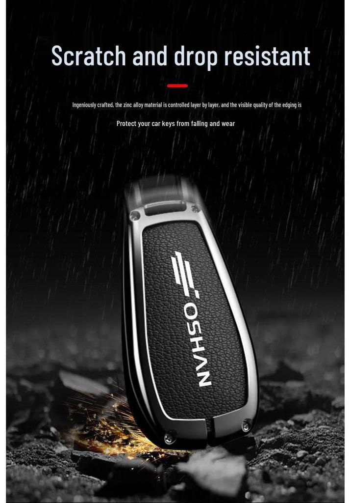 Changan Oshan X5/Z6/X7 PLUS Key Case - Full Coverage Buckle Design, 2023 Model