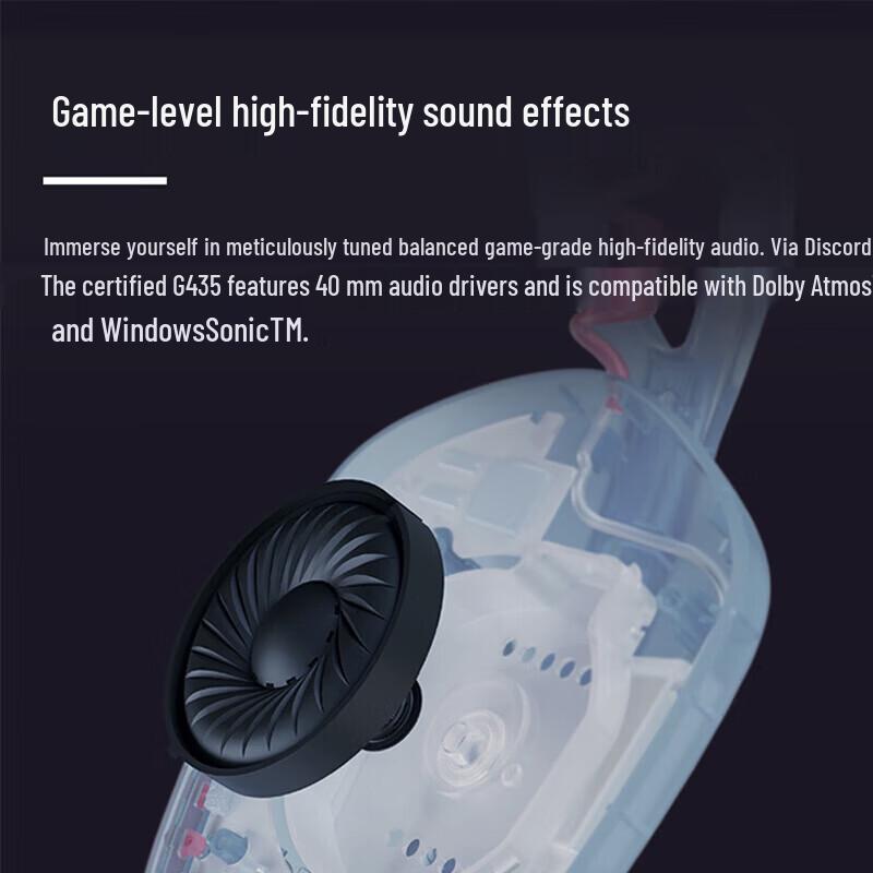 Logitech G435 Wireless Gaming Headset