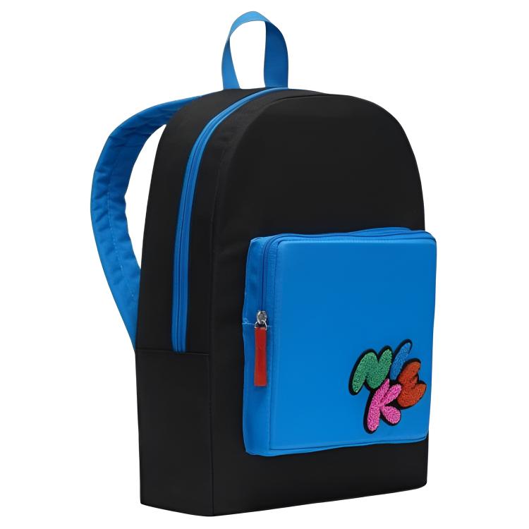 Nike Polyester Backpack Kids' Black & Blue FZ7254-010
