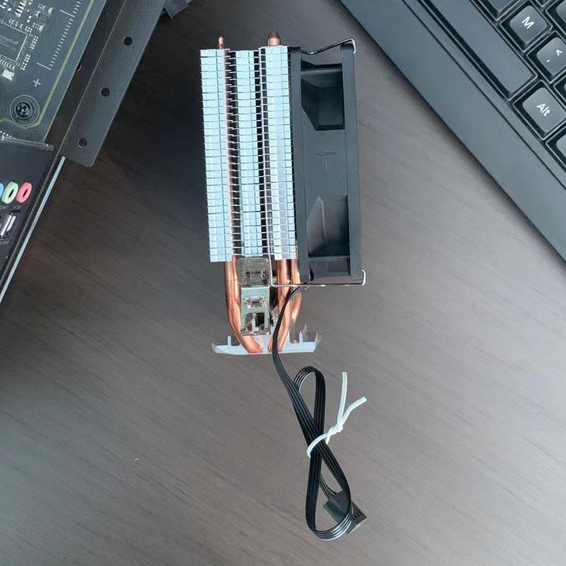 2 heatpipes X99 CPU Air Cooler PC Processor Ventilador For Intel LGA 1366 1150 1151 1155 1200 1700 2011 X79 AM3 AM4 AM5 Radiator