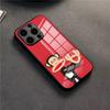 P-Paul F-Frank Big Mouth Monkey Phone Case For 17 Pro Max IPhone 16 Pro 14 12 11 13 Mini X XR XS 15 Plus SE Glass Cover