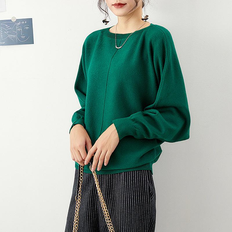 Women's Plus Size Chunky Knit Batwing Sweater - Spring/Autumn Long Sleeve, One-Shoulder Style